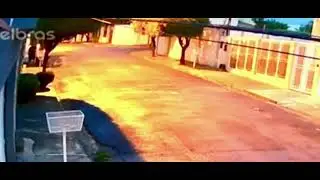 PM flagra bandidos arrombando casa no Santa Rosa; assista vídeo