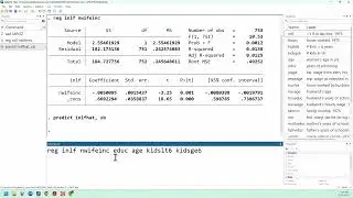 Stata Basics: Linear Probability Models