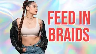 How To Do Feed In Braids With Extensions Class For Hairstylists | Festival Hairstyle