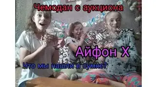 Чемодан с аукциона что мы нашли Айфон Х