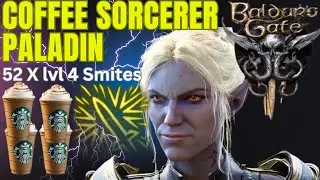 BEST Gish Coffee lock Paladin | 309 Sorcery Points | 15 Attacks | Multiclass Build Baldur's Gate 3