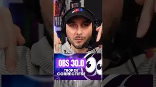 Mise à Jour OBS Studio 30.0 OUT ! 