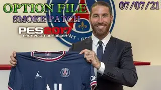 PES 2017 | NUEVO OPTION FILE | SMOKE PATCH | KITS COPA AMERICA 2021 (7/7/21)