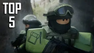 💥Top 5 First Person 🎯Shooter🎯 🎮Games🎮 In Roblox *2020*