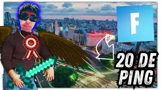 jugué FORTNITE. a 20 de PING siendo peruano! 🇦🇷 (mi pequeña historia)