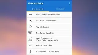Electrical Guide App Version 2.1.0 | New features