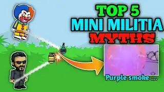 😍Mini Militia Myth Part 4🥰 || Devil AyushYT New Video😏😉