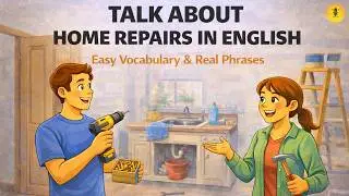 How to Talk About Home Repairs in English | Easy Vocabulary & Real Phrases