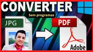 Como converter arquivos JPEG em PDF on-line grátis 