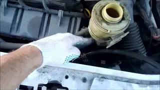 Замена жидкости ГУР логан ларгус