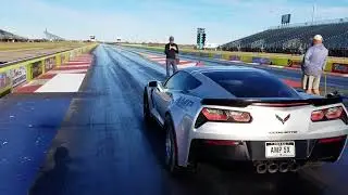 C7 corvette world record! AMP 5x goes 8.5 at 163mph in the 1/4 mile!