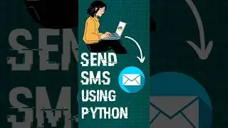 Learn to send messages using python 😍 in 60 secs #shorts Python projects for beginners #python
