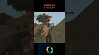 Меня грабит байкер на Online rp 