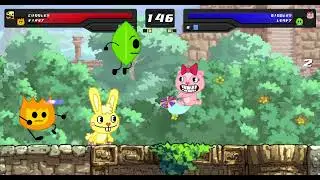 Mugen Request - Cuddles & FIrey VS Giggles & Leafy