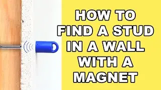 How to Find a Stud in a Wall with a Magnet