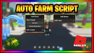NEW OP THIEF SIMULATOR AUTO FARM SCRIPT ROBLOX (FARM MONEY!!)
