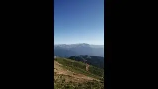 Кавказские горы. Роза хутор.
