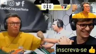 CRAQUE NETO vai à LOUCURA com gol de Otero contra o São Paulo
