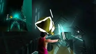 Beat Saber | Christmas Bonus by Aegis - Mixed Reality Gameplay