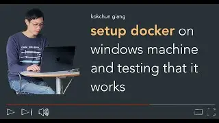 Setting up docker on windows