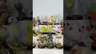 Every Super Smash Bros amiibo released so far! #shorts