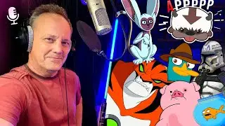 how Dee Bradley Baker voiced Appa and Momo, the aliens Ben 10, Waddles, Perry and many others ...