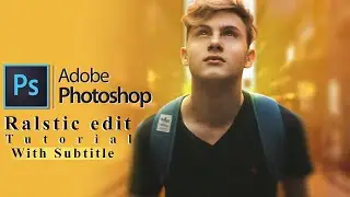 Adobe Photoshop Tutorial : Realstic Manipulation Editing Tutorial with Subtitle in Photoshop cc