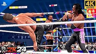 WWE 2K24 TAG TEAM SHOWDOWN D Generation X VS Hart Brothers! 4K PS5