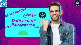 React Native 2022 | How to implement pagination? | BroCode