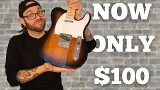 $100 Amazon Telecaster - LyxPro Review!!