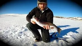 Ice Fishing Strawberry Reservoir Utah