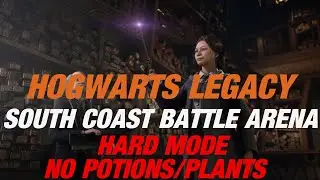 Hogwarts Legacy - South Coast Battle Arena [HARD MODE, NO POTIONS/PLANTS]