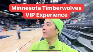 Minnesota Timberwolves courtside experience