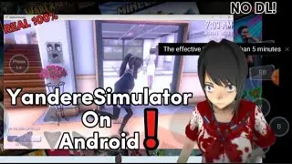 Play YandereSimulator in mobile || NO DL! || NETBOOM || Have Fun Everyone!!