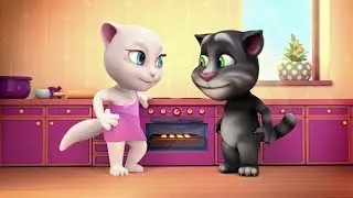 My Talking Angela & My Talking Tom | Virtual Pet iOS & Android GamePlay