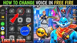 Free Fire Me Voice Change Kaise Karen Vivo Mobile 😱🔥💯 | Free Fire Voice Changer App | Voice Changer