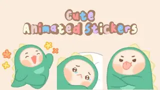 ✿ Cute Animated Stickers | Free Download Link ✿