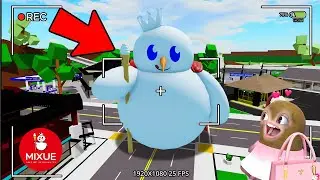 MOMON SEE THE APPEARANCE OF A GIANT MIXUE IN BROOKHAVEN CITY ft @BANGJBLOX