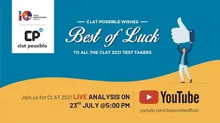 CLAT 2021 Exam Analysis | CLAT 2021 Exam Paper Live Analysis