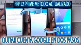 FRP SAMSUNG J2 PRIME J532 QUITAR CUENTA GOOGLE METODO 2023 FACIL BIEN EXPLICADO CUALQUIER SEGURIDAD