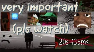 A Very Important (and sad) Announcement