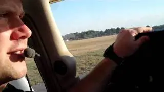 Cessna 172 Take Off, Titusville / Space Coast Airport (KTIX)