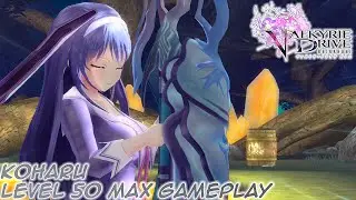 Koharu Level 50 Max Gameplay:Valkyrie Drive bhikkuni