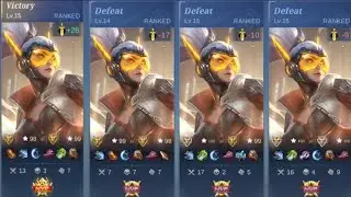 Top Global Miya top 1 global new  build Miya  2024 Solo Rank gameplay Pro player