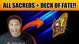 SO MANY SACREDS PULLED + DECK OF FATE LUCK! Raid: Shadow Legends
