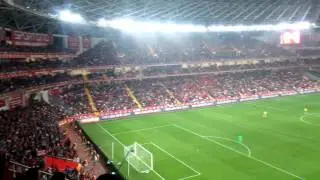 Türkiye İsveç maç'ı meksika dalgası