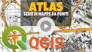Creare con QGIS delle mappe in serie, da punti 1x1km con Atlas Generator (gis068)
