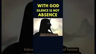 With GOD Silence Is NOT Absence 🤯😱♥️ #shorts #youtubeshorts #catholic #oldtestament  #god #fyp