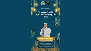 🔴Live Peringatan Maulid Nabi Muhammad SAW 1445 H - IKRAMAND - Masjid Jami Ni'matul Jihad Jl Malaka