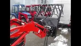 Захват для силоса и соломы на базе фронтального погрузчика